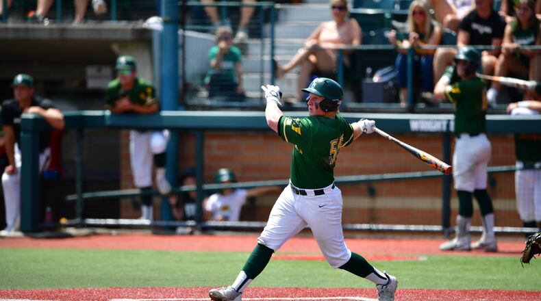 Wright State's Julian Greenwell finished the regular season with a team-leading .404 average for the Raiders. Joe Craven/Wright State Athletics