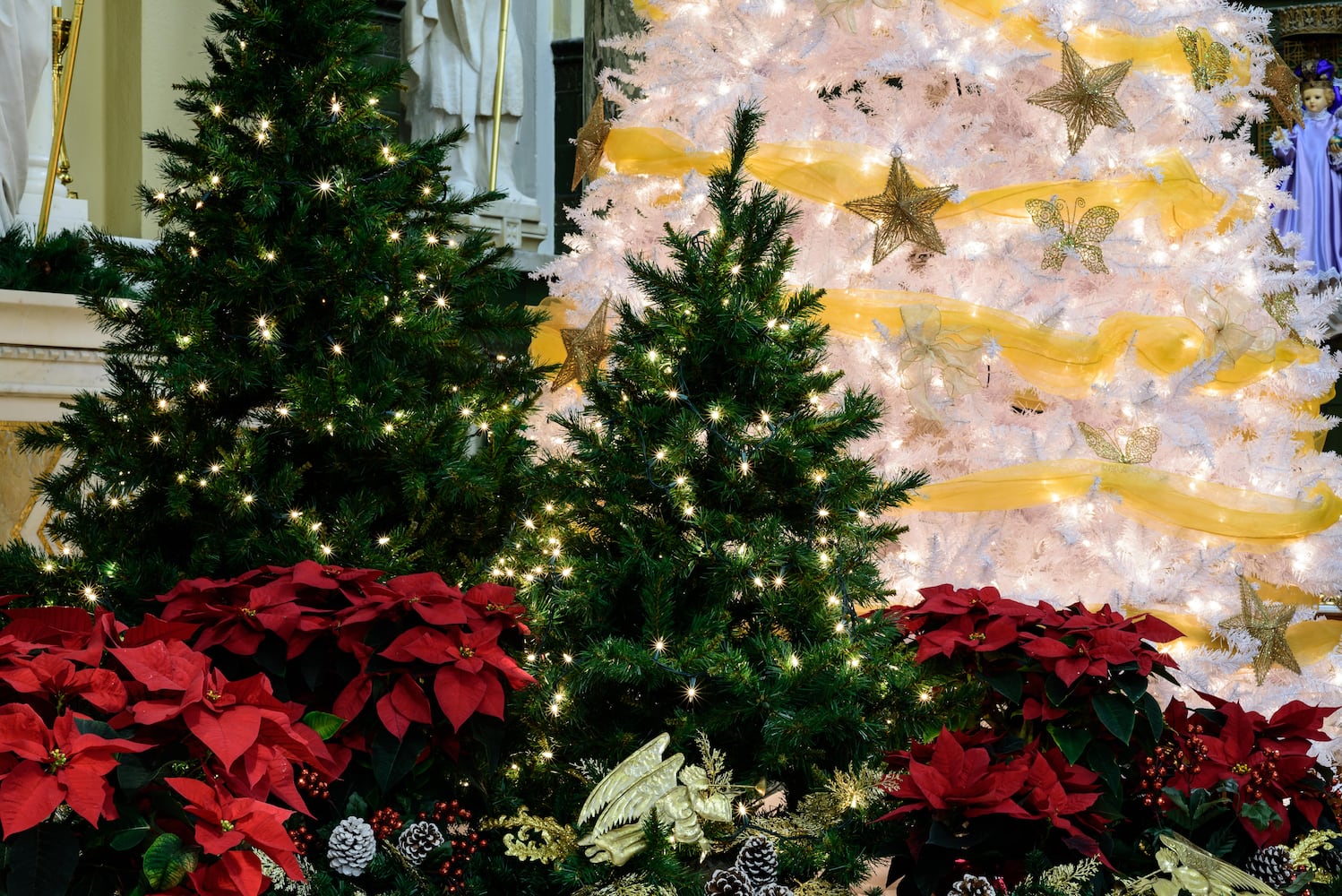 PHOTOS: Christmas Eve morning at St. Joseph Catholic Church in downtown Dayton