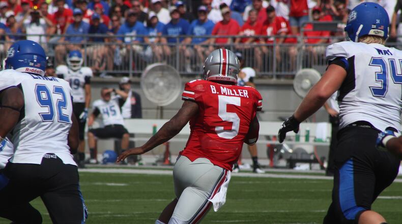 Urban Meyer shook up things on conversions early in No. 2 Ohio State's victory over Buffalo on Saturday.