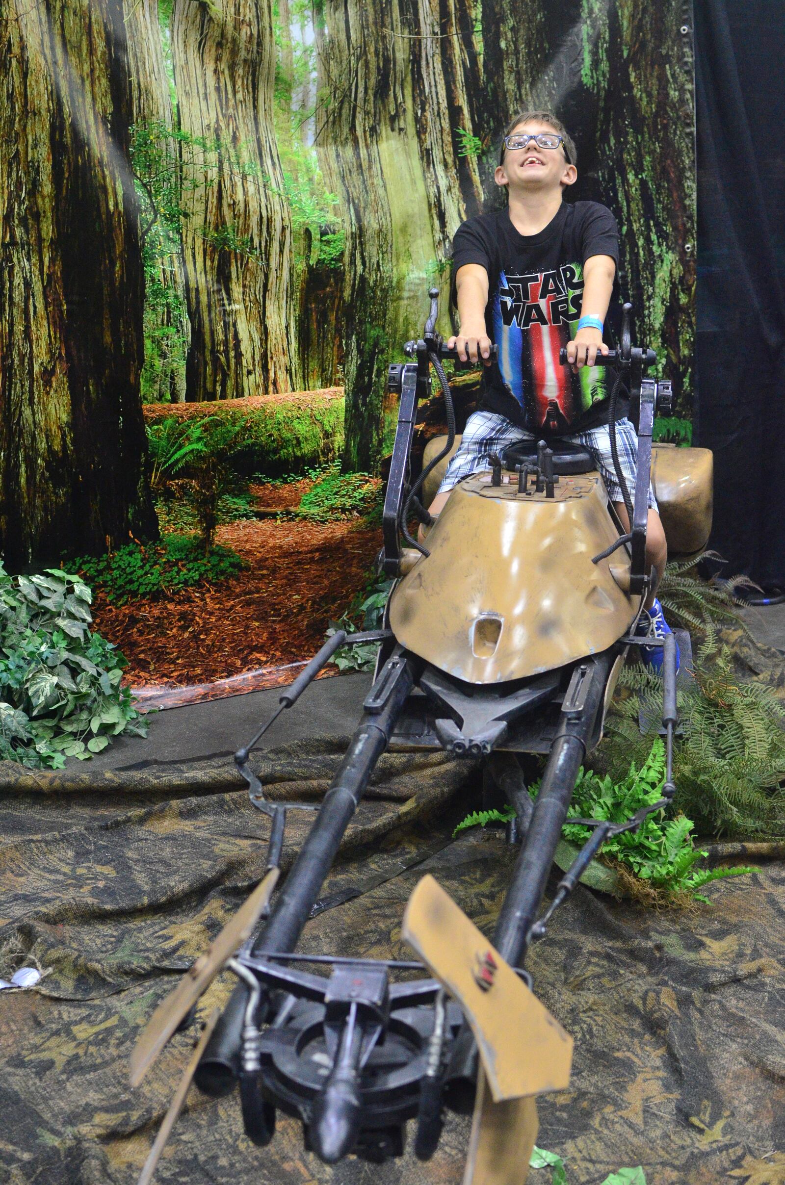 Replica Star Wars vehicles will on display at Cincinnati Comic Expo September 22-24 at Duke Energy Convention Center. CONTRIBUTED PHOTO