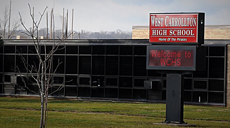 Training for active shooter and other threat situations is planned at West Carrollton High School Jan. 23. MARSHALL GORBY/STAFF