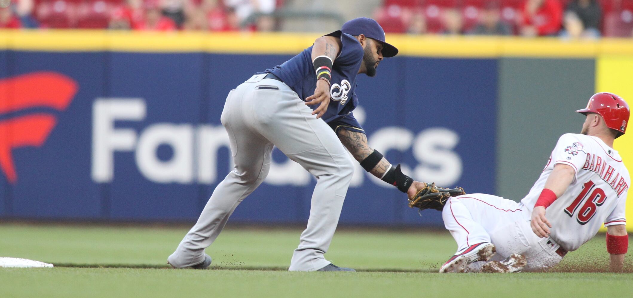 Photos: Reds vs. Brewers (April 30)