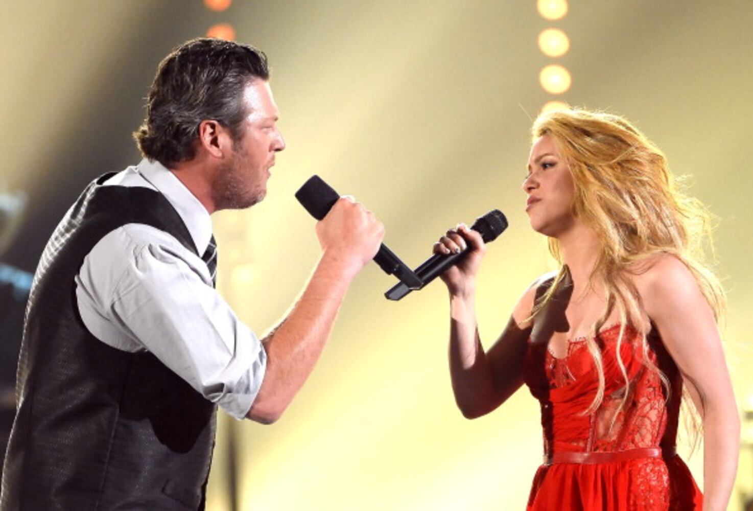 Check out what happened during the show at the MGM Grand in Las Vegas