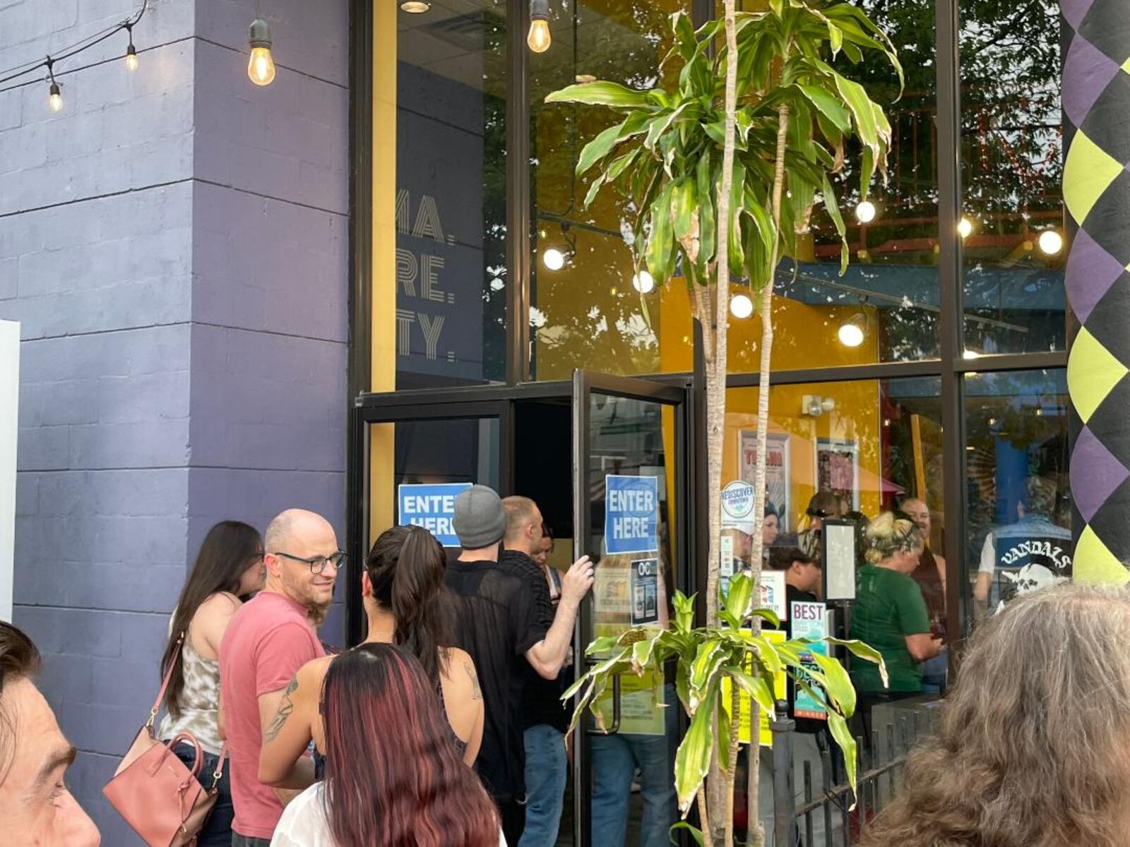 Attendance was out the door June 19 as The Neon in downtown Dayton hosted the area premiere of "The Bikeriders." PHOTO BY RUSSELL FLORENCE JR.