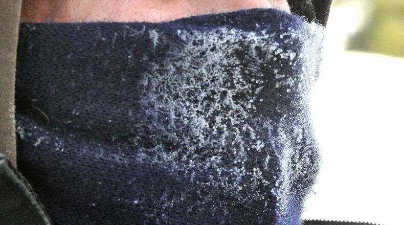 Warming centers were opened around the Clark County area on Tuesday to help residents combat the elements