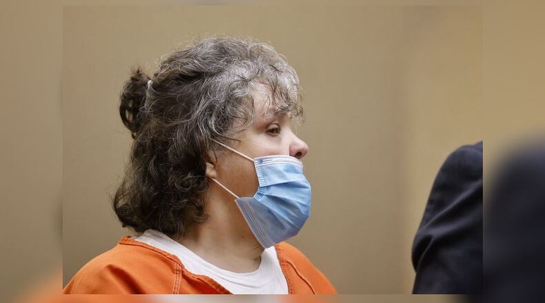 Monica Ann Pennington, 48, was charged with murder and felonious assault for the death of her sister, Pamela Pennington on Oct. 20 at their home in Middletown. Pennington appeared for a competency hearing in Butler County Common Pleas Court Thursday, Jan. 13, 2022 in Hamilton. NICK GRAHAM / FILE