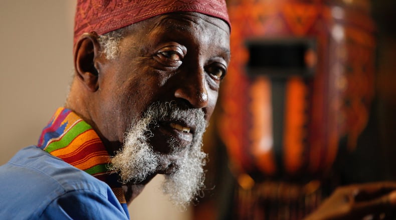 The University of Dayton currently presents the work of Willis "Bing" Davis: “Reach High, Reach Back: The Life of Bing Davis” and “On the Shoulders of Ancestors: Ceremony and Ritual.” FILE