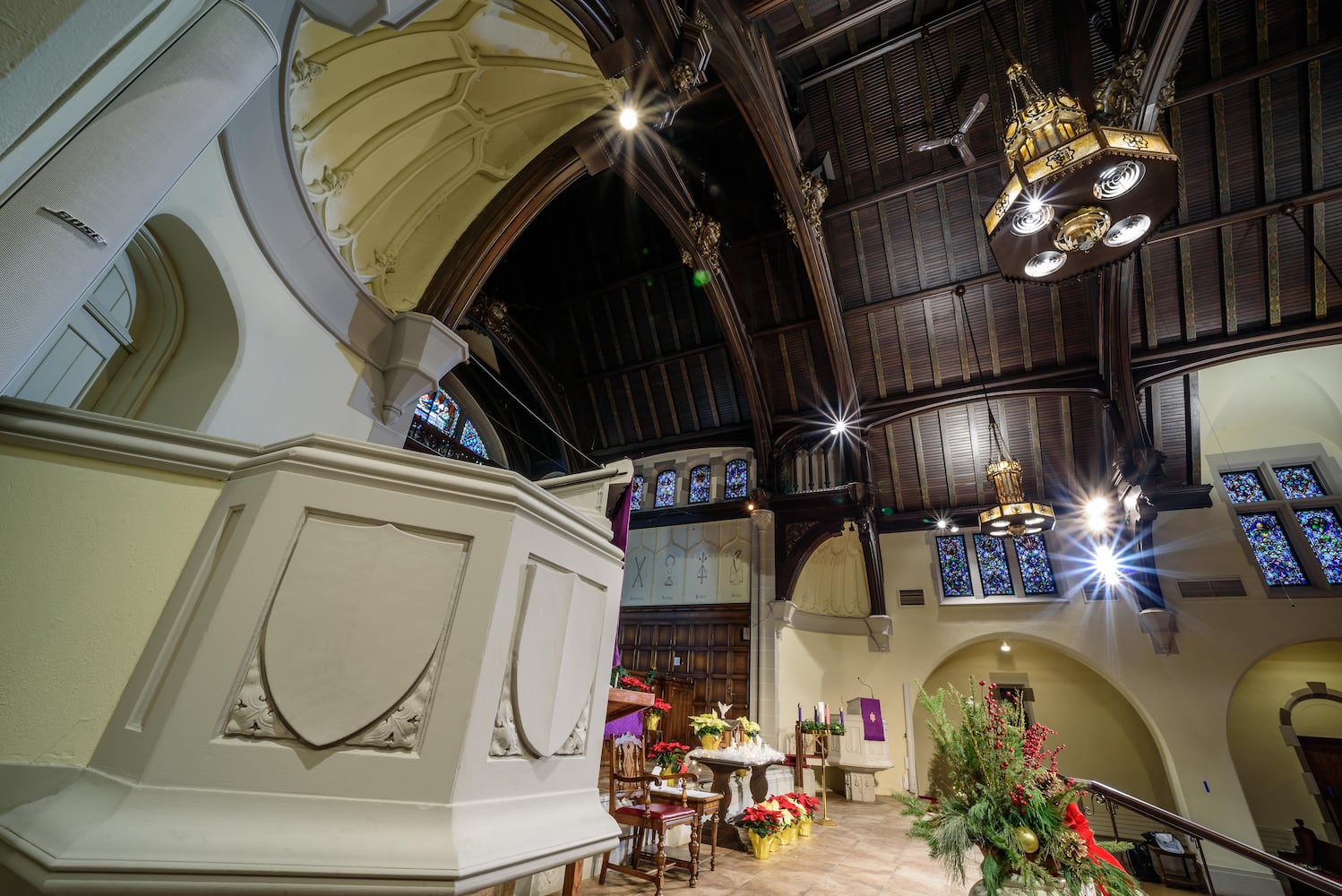PHOTOS: See the stunning Grace United Methodist Church decked out for the holidays