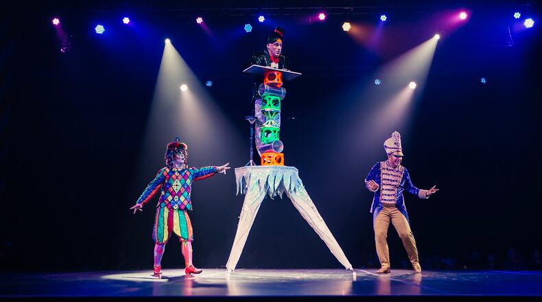 "Cirque Dreams Holidaze" will be presented Dec. 20-26 at the Victoria Theatre.