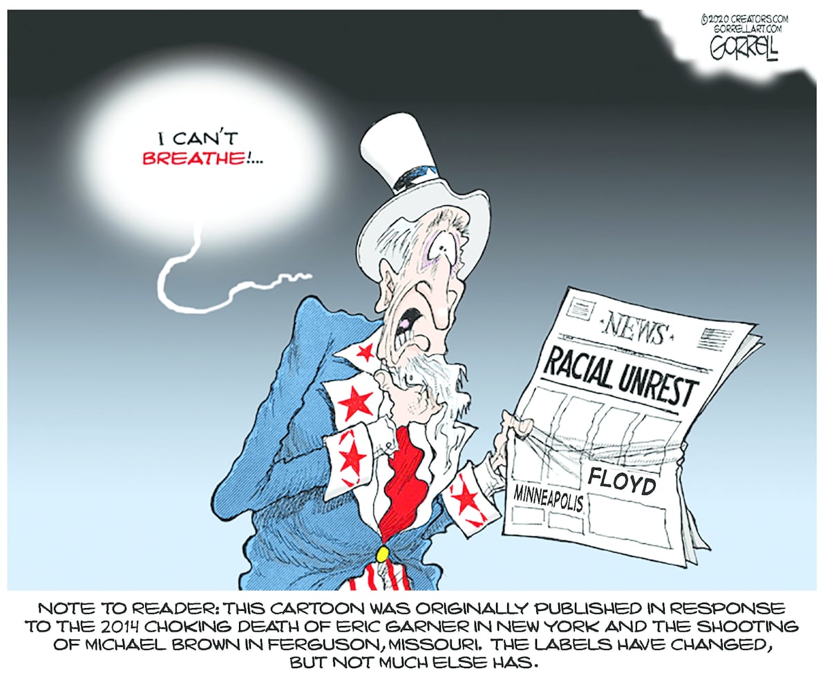 Week in cartoons: Twitter, George Floyd and more