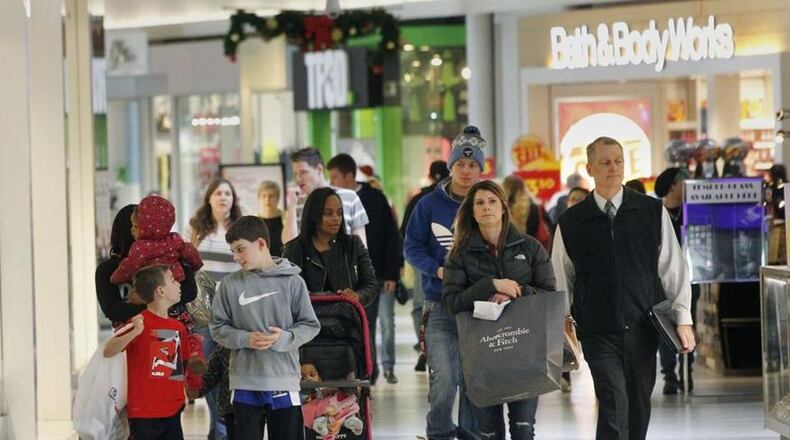 Shoppers prepare for the holiday season.