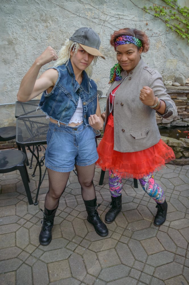 Ladies of the 80's Arm Wrestling