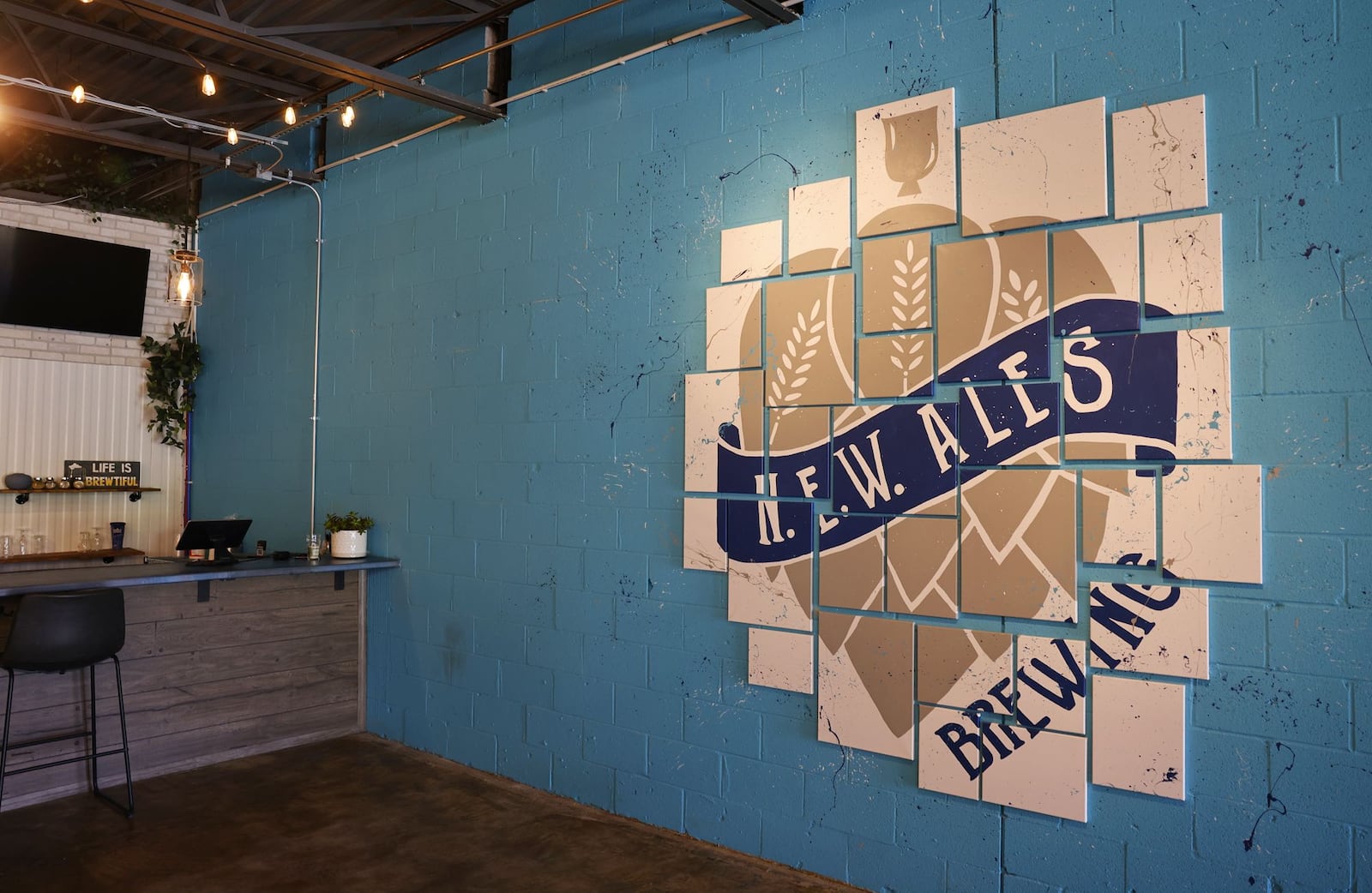 N.E.W. Ales Brewing in Middletown. NICK GRAHAM/STAFF
