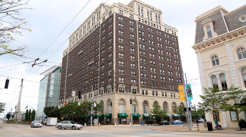 The Biltmore Hotel is known today as Biltmore Towers, a senior living apartment building. LISA POWELL / STAFF