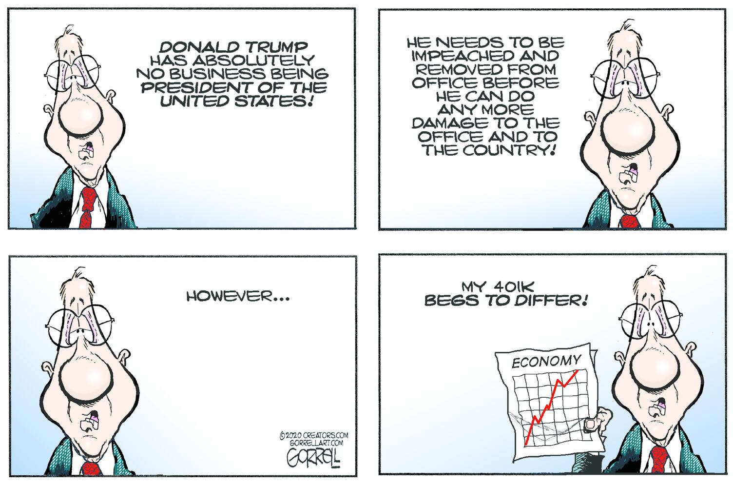 Week in cartoons: Boeing, Mitch McConnell and more