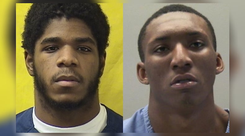 Jarrelle Anderson, left, and Darrius Pattson