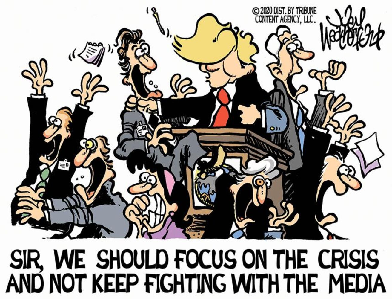 Week in cartoons: Essential business, stimulus checks and more