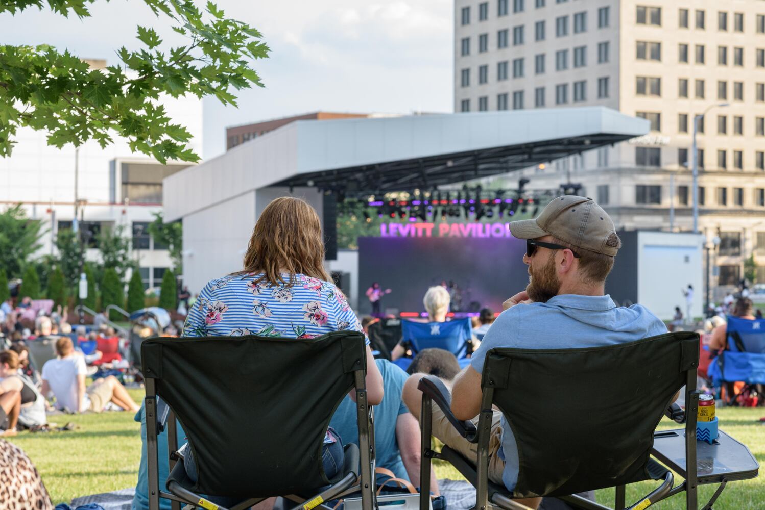 PHOTOS: Shamarr Allen kicks off the 2021 Levitt Pavilion Dayton concert season!