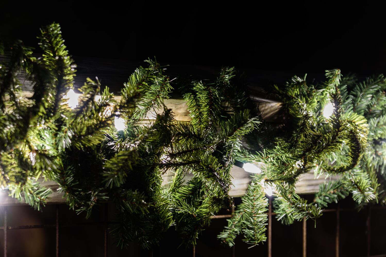 PHOTOS: Holiday lights at Cedar Cliff Falls near Cedarville