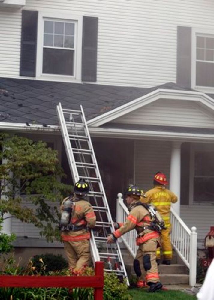 House fire in Oakwood