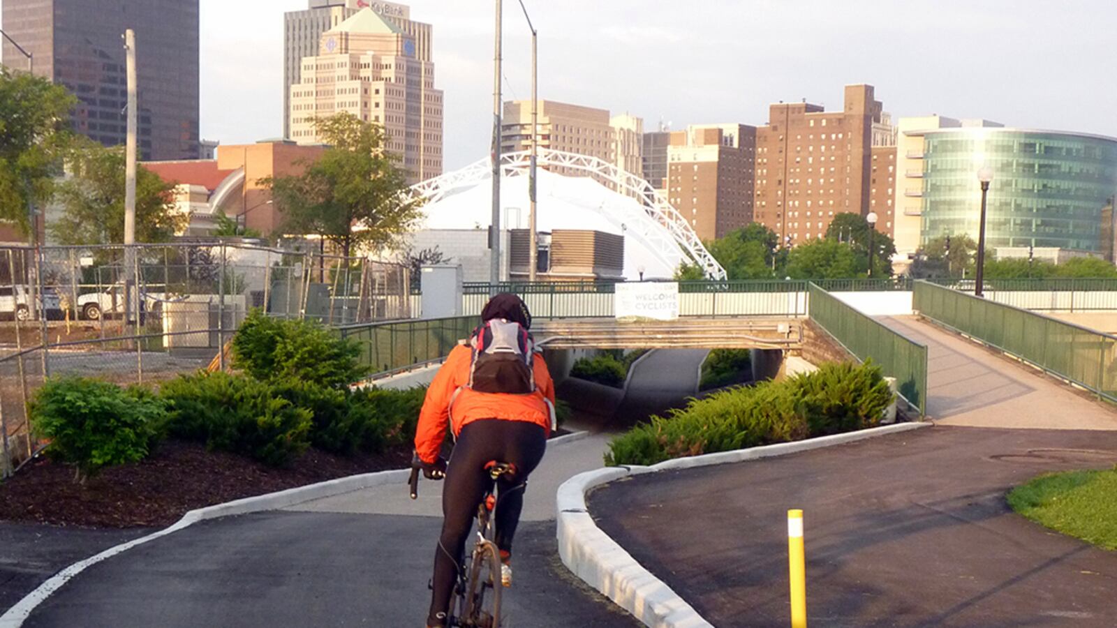 The annual Bike-to-Work Day breakfast will be held on Friday, May 19, from 7-9 a.m. at Riverscape MetroPark. (MVRPC)