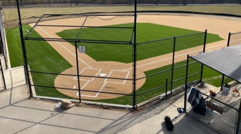 This is a view of one of the renovated softball fields at the Armco Park softball complex. CONTRIBUTED/WARREN COUNTY PARK DISTRICT