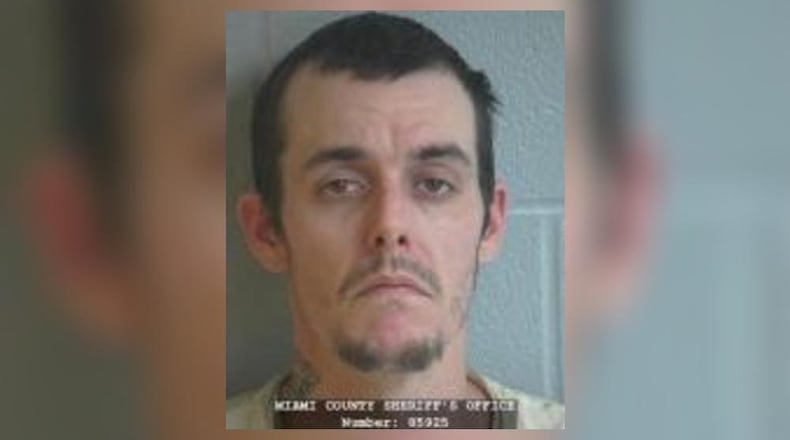 Christopher D. Ridenour, 33, pleaded guilty Monday to two felonies in county Common Pleas Court. MIAMI COUNTY JAIL/CONTRIBUTED