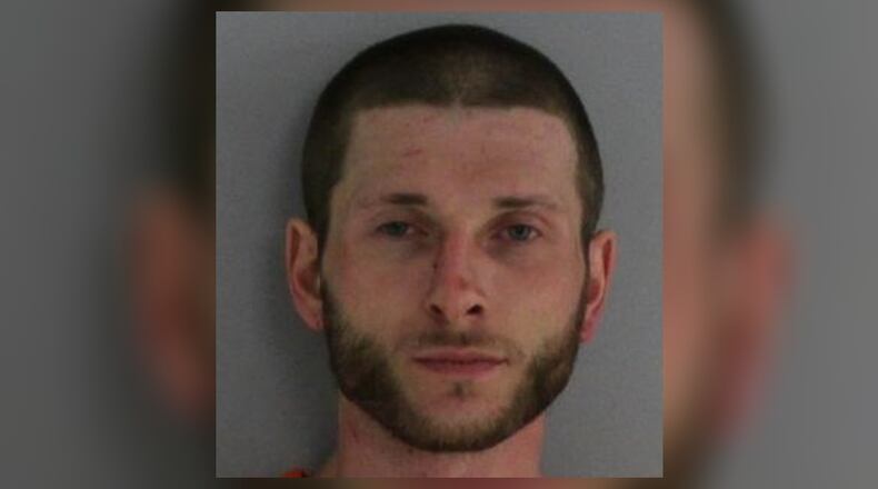 Kalib Stapleton, 28, is charged with aggravated robbery and kidnapping.