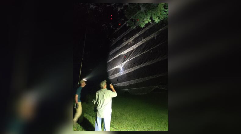 Five Rivers MetroParks will host a first-ever bat blitz Aug.19-20 in conjunction with the Ohio Bat Working Group. Mist nets will help researchers view specimens and collect valuable data. CONTRIBUTED