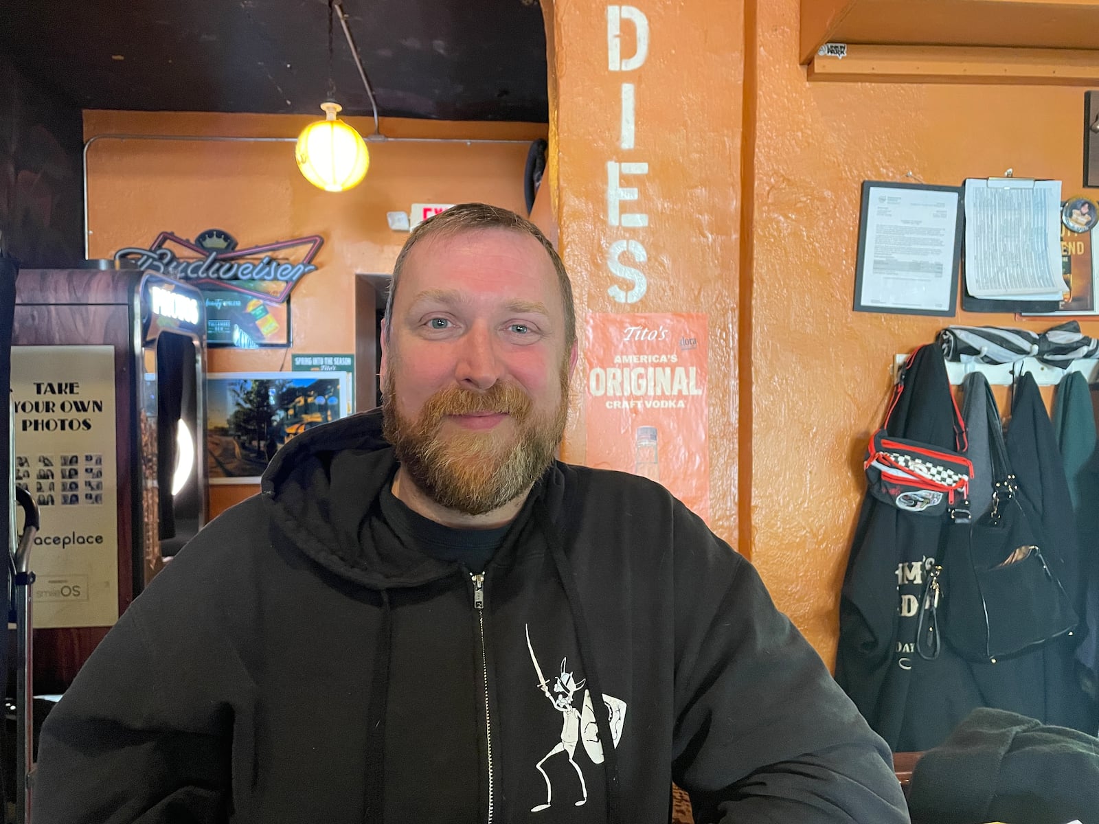 Nate Mendenhall, owner of Blind Bob's, gets his health insurance from the Affordable Care Act's Marketplace. His plan went up about 25% from 2025 to 2026, so he purchased a lower coverage plan in order to afford his insurance. SAM WILDOW/STAFF