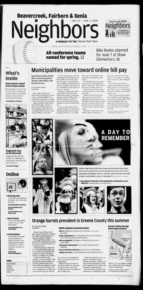 Graduation pages