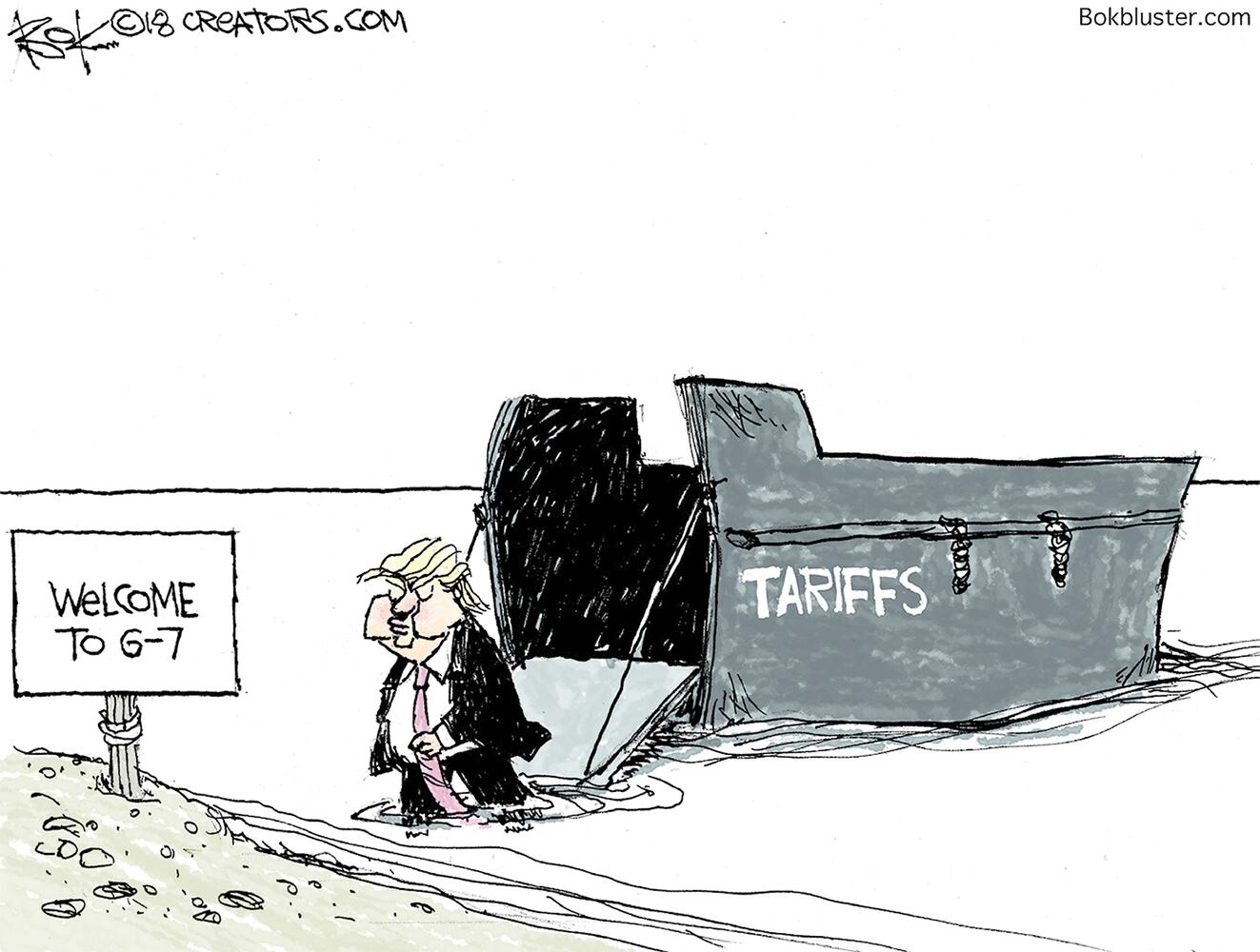 Week in cartoons: The Trump - Kim Summit and more