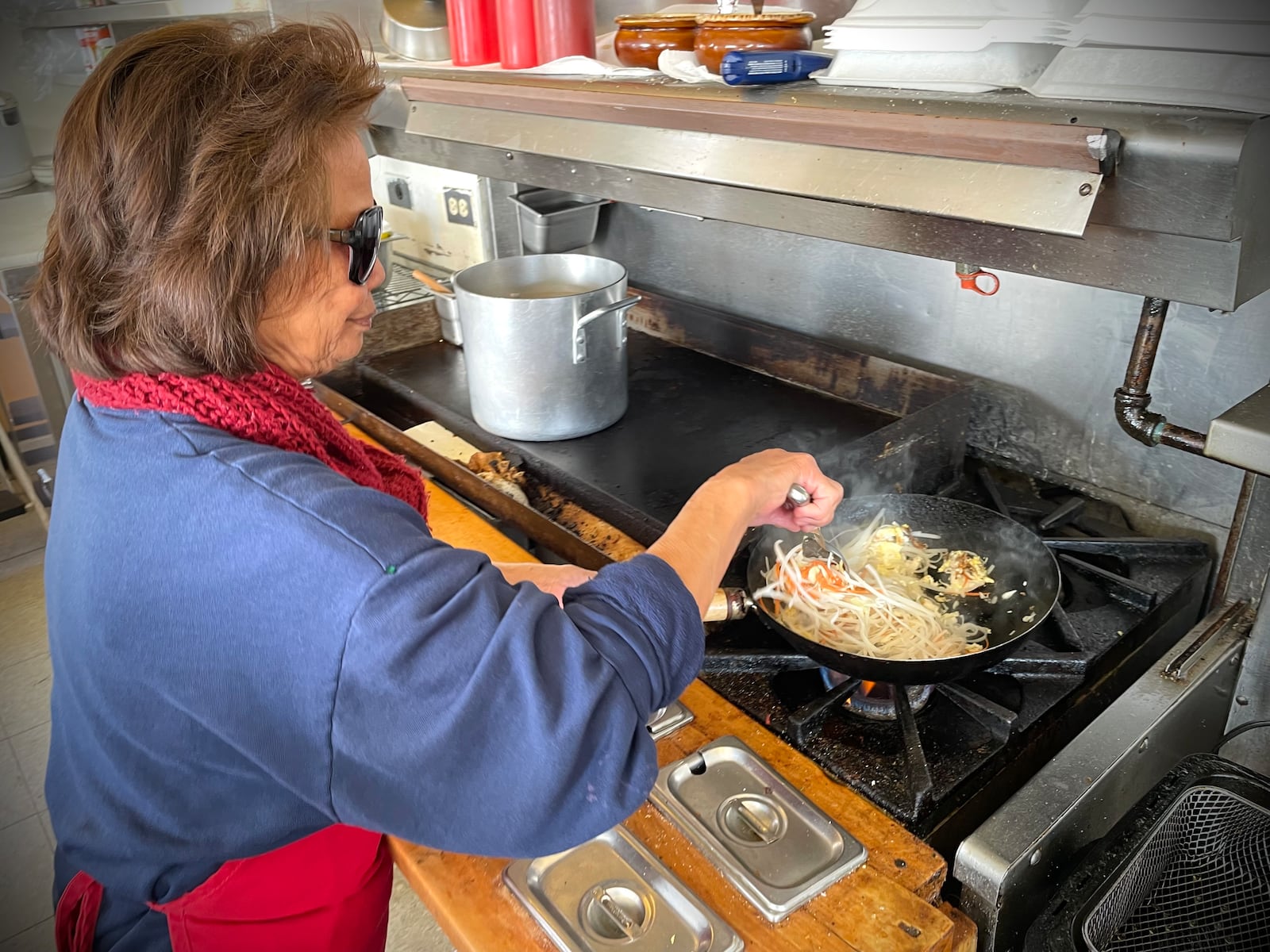 Young Shoop, the owner of White Lotus Café & Diner at 327 E. Third St. in Dayton, is retiring after 21 years. NATALIE JONES/STAFF
