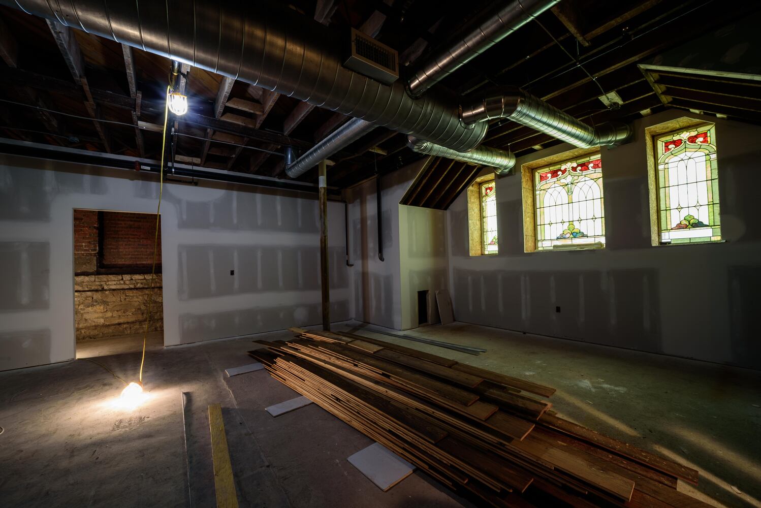 PHOTOS: Sneak peek inside church turned brewery coming this summer