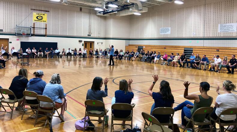 Centerville City Schools board of education is expected to tonight to vote on teaching job cuts. CONTRIBUTED