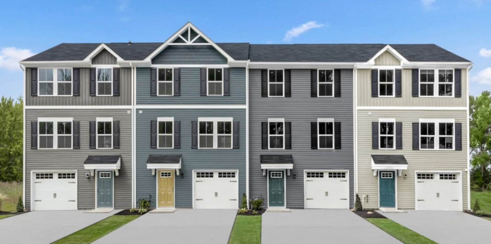 DDC Management has proposed a new 87-townhome development south of the Copperfield subdivision in southwest Vandalia on an 11-acre site north of I-70 and Dayton International Airport Access Road. CONTRIBUTED