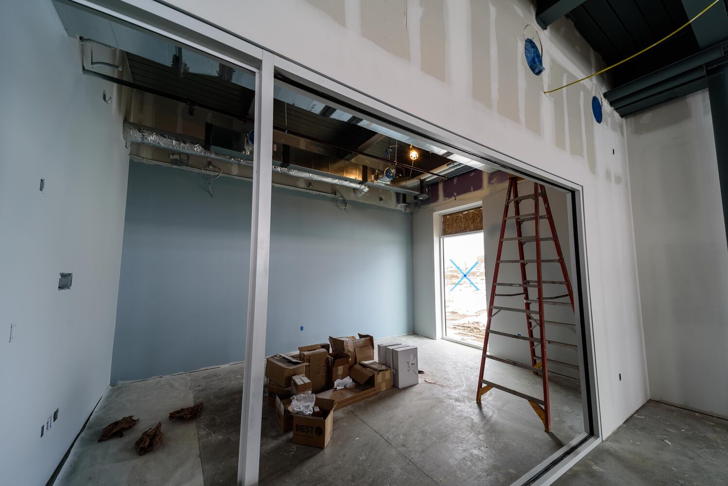 PHOTOS: A look at construction at the Dayton Metro Library’s new Huber Heights Branch