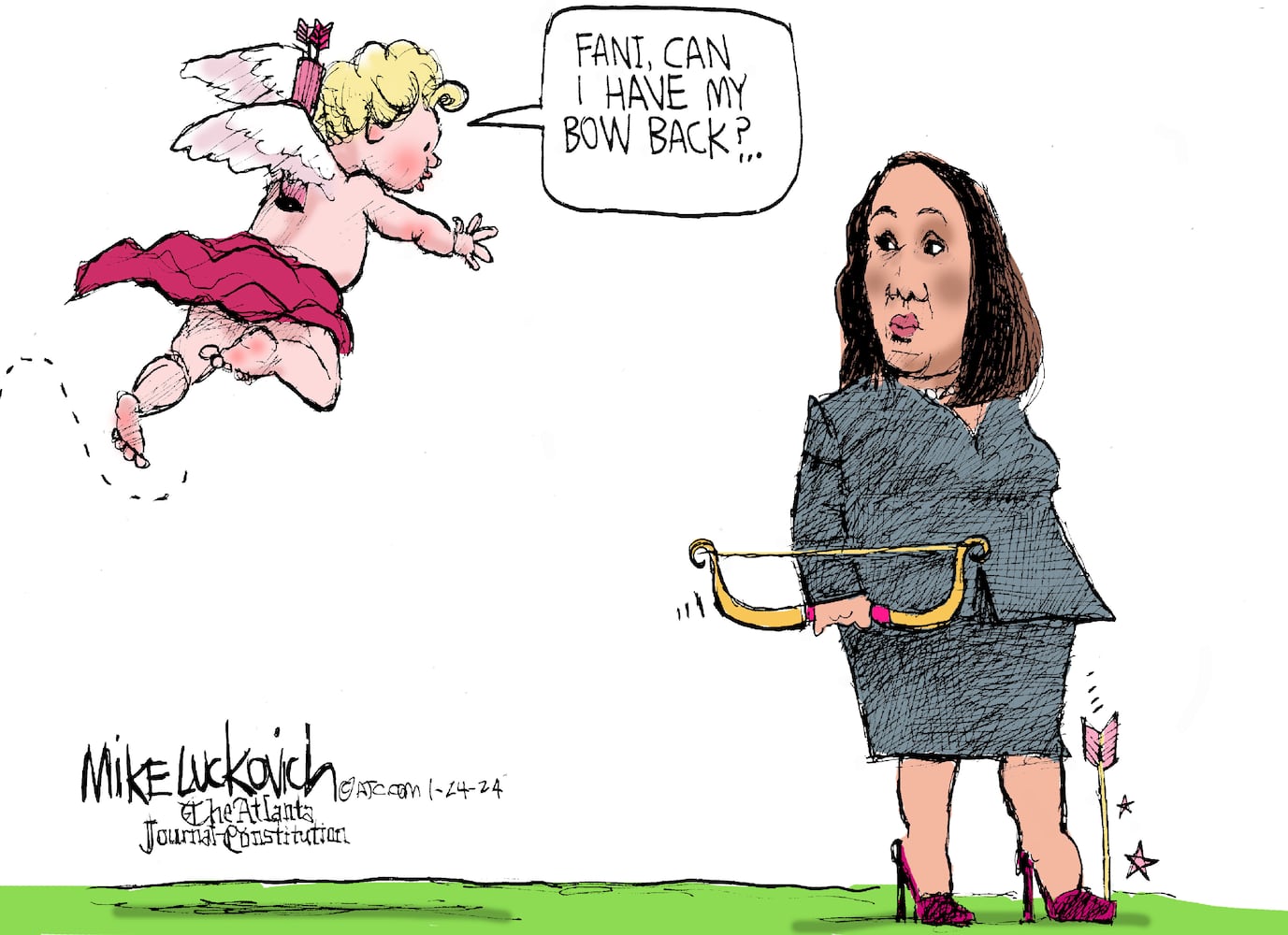 CARTOONS: Mike Luckovich, Jan. 28, 2024