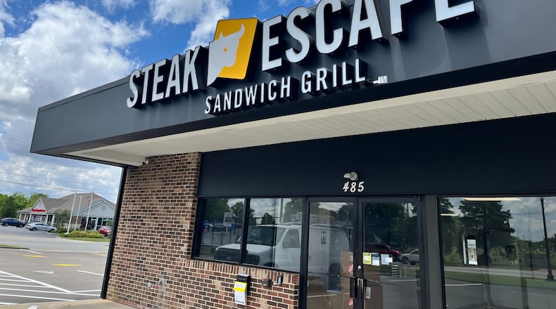 Steak Escape Sandwich Grill is coming soon to 485 W. National Road in Englewood. NATALIE JONES/STAFF