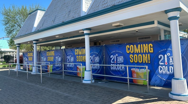 Kings Island opened for its 52nd season on Saturday, April 20, 2024. ALEX CUTLER/STAFF