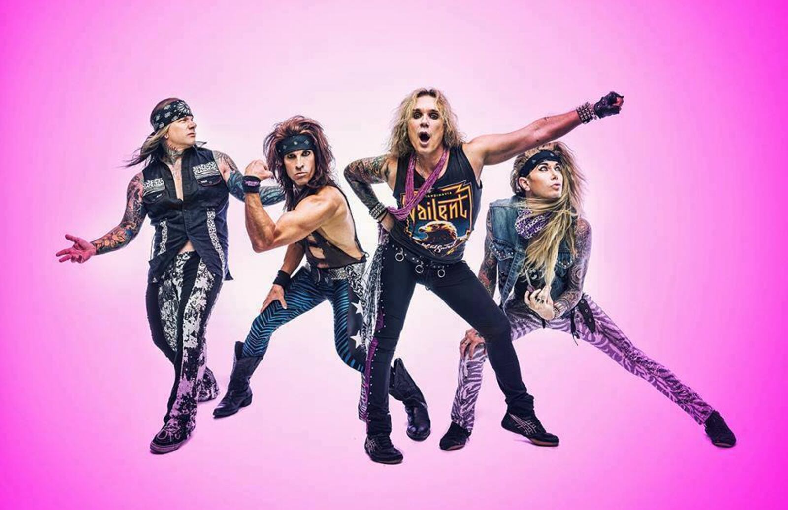 Steel Panther will bring their hilarious R-rated glam metal show to Cincinnati's Bogart's, Dec. 10.