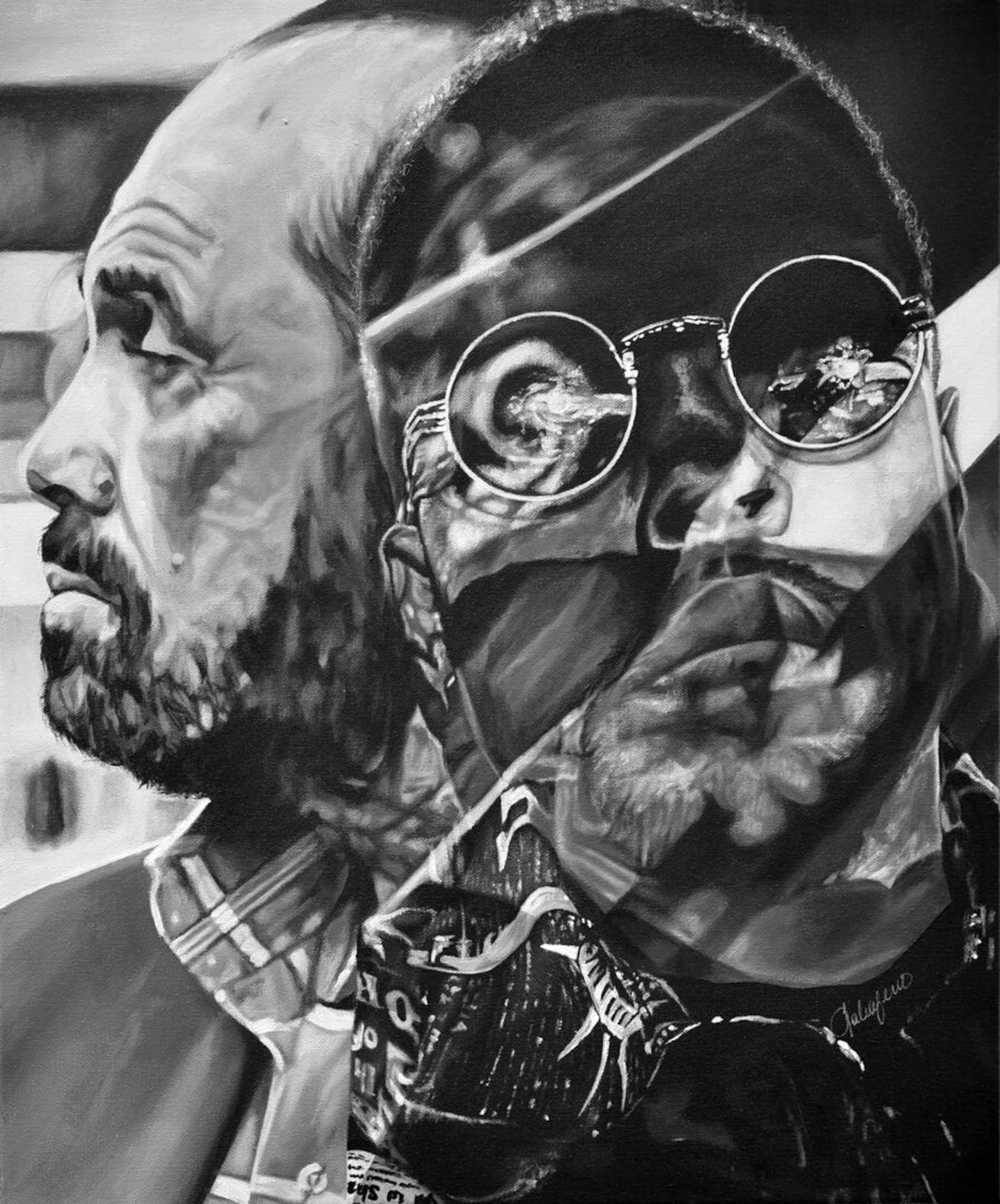 2025 Dayton Skyscraper Glen "Skip" Ross as depicted by artist Taliaferro (Sebastian) Woodfork. CONTRIBUTED