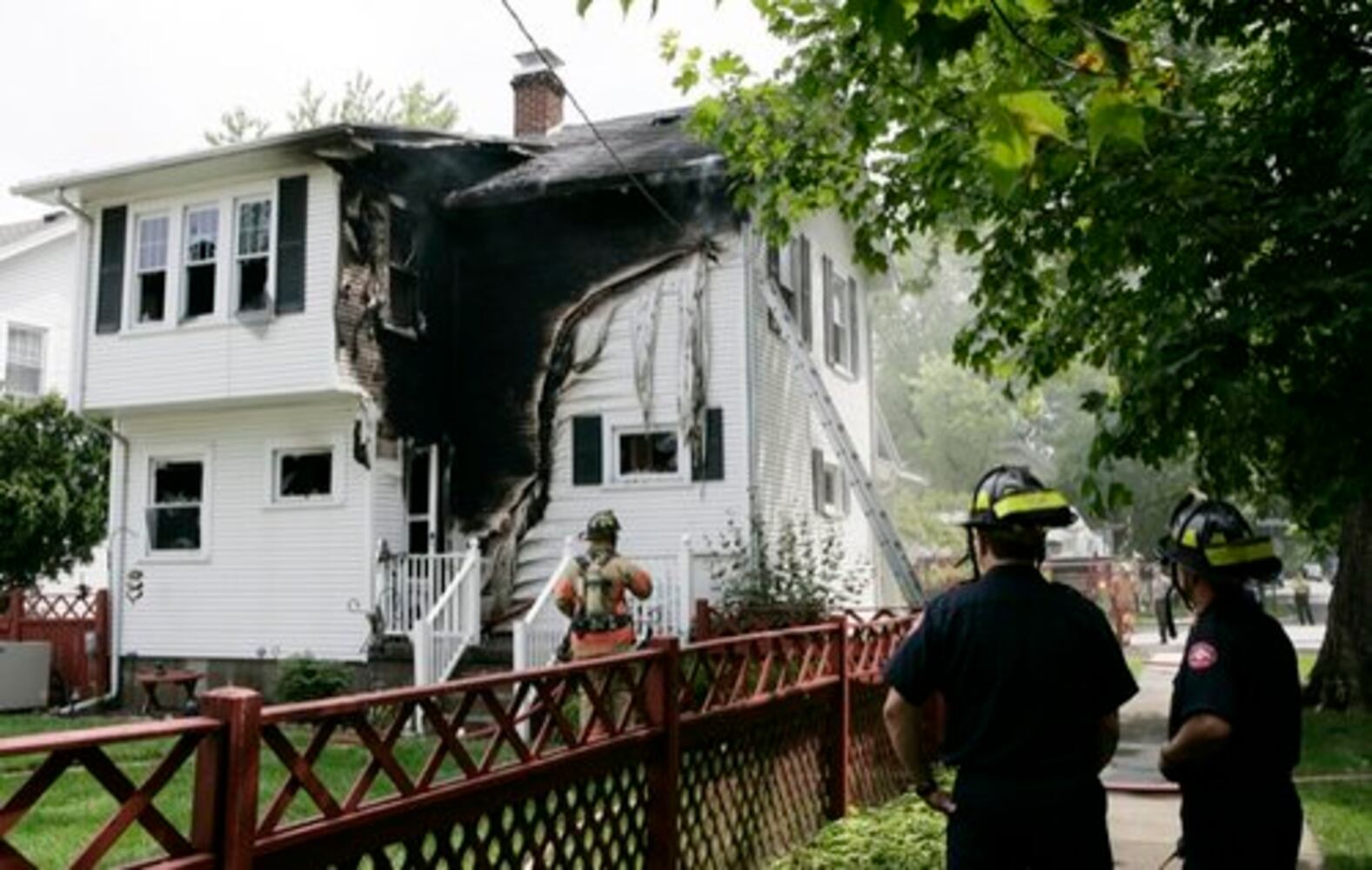 House fire in Oakwood