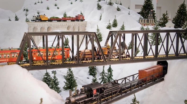 Christmas at the Junction at EnterTRAINment Junction draws thousands of visitors, annually. Guests of all ages always enjoy seeing the trains each season. CONTRIBUTED