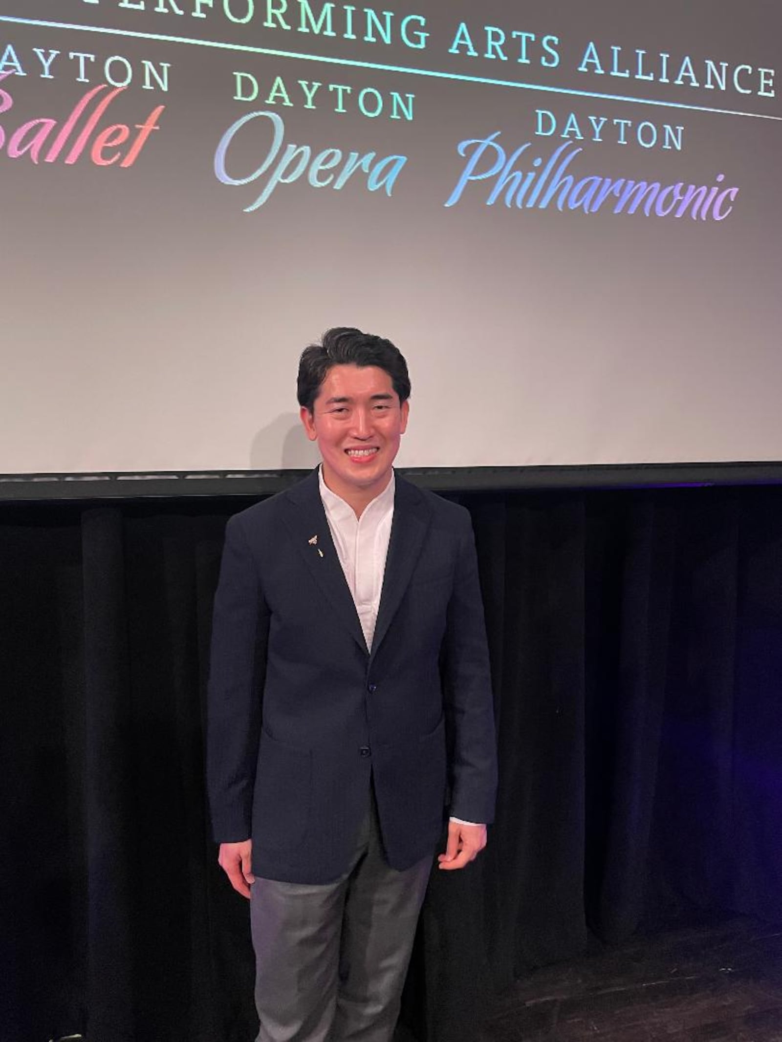 Keitaro Harada will become the fifth music director in the Dayton Philharmonic's 92-year history, preceded by founder Paul Katz (1933–1975), Charles Wendelken-Wilson (1975–1987), Isaiah Jackson (1987–1995), and Neal Gittleman (1995–present). PHOTO BY RUSSELL FLORENCE JR.