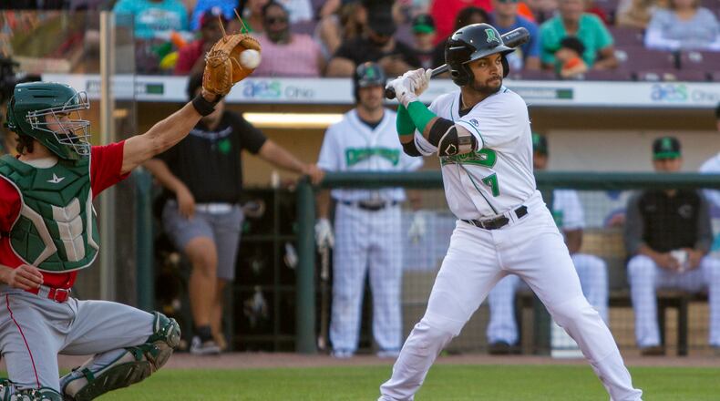 Dayton's Francisco Urbaez is second in the league in hitting this season at .335. Jeff Gilbert/CONTRIBUTED