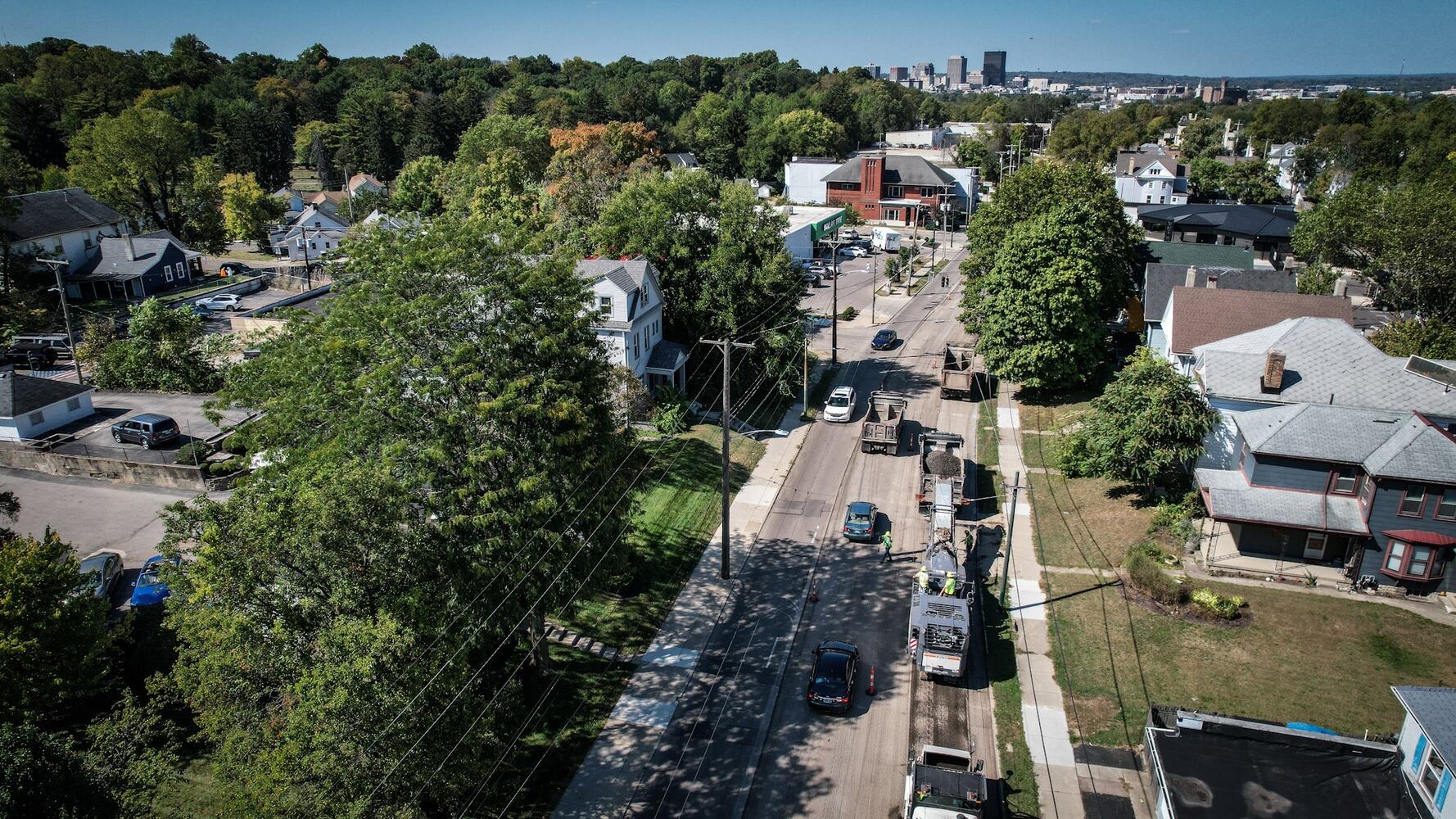 Wayne Ave. paving