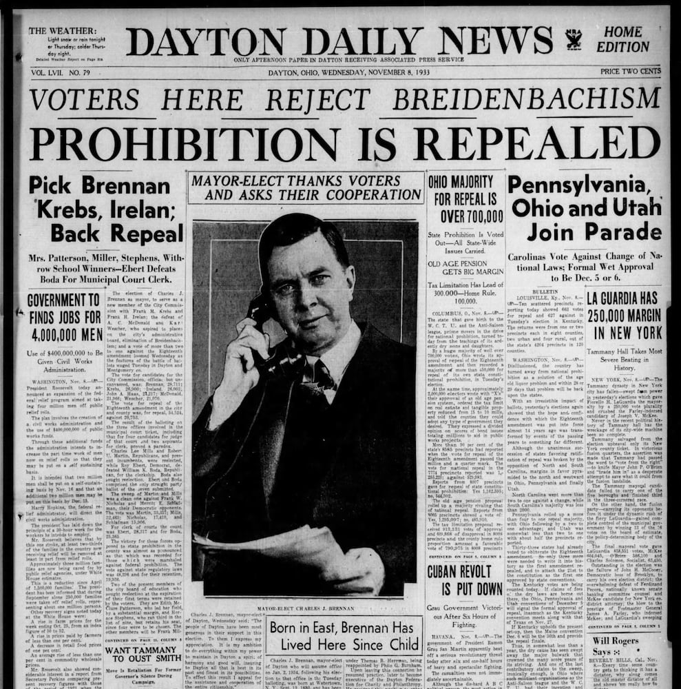 Election results front pages