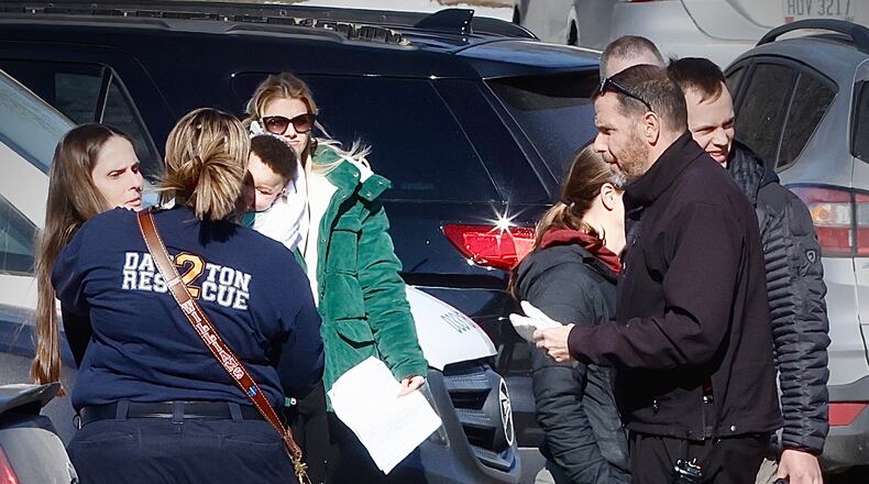 A missing 4-month-old boy and his mother were found Tuesday afternoon, Jan. 28, 2025, at a Triangle View apartment in Dayton. MARSHALL GORBY/STAFF