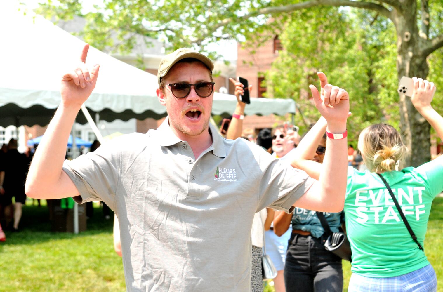 Did we spot you at Fleurs de Fete at Carillon Historical Park?